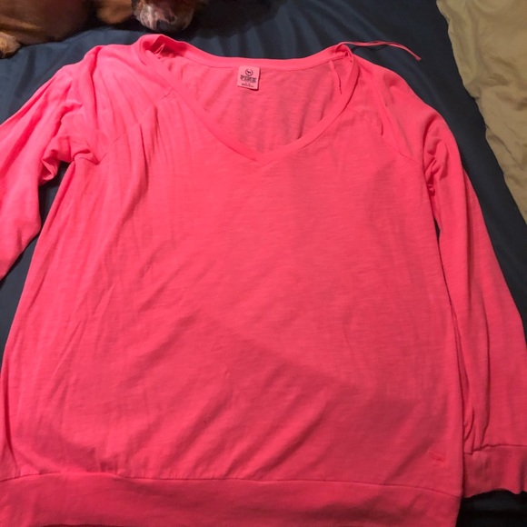 Authentic pink Victoria Secret long sleeve shirts - Picture 8 of 8